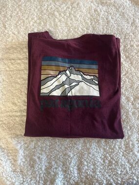 Patagonia Men's Long Sleeve Crew Pocket Shirt - Burgundy